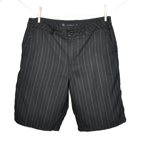 O'NEILL Men's Pinstripe Classic Walk Skater Shorts - Picture 1 of 8